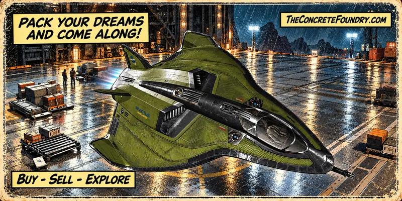 Poster illustration of the Avenger Olive Green Paint