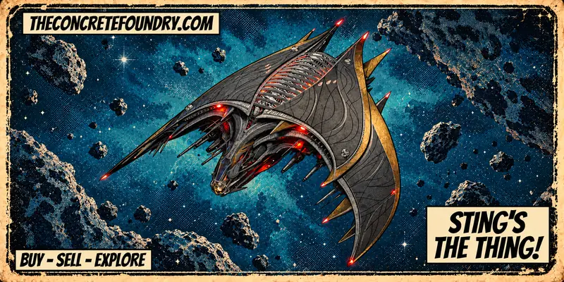 Poster illustration of the Esperia Concierge Deathstalker Paint