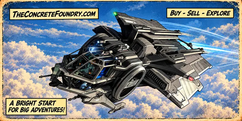 Poster illustration of the Aurora Mk I ES