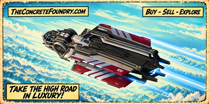 Poster illustration of the Aurora Mk I LX