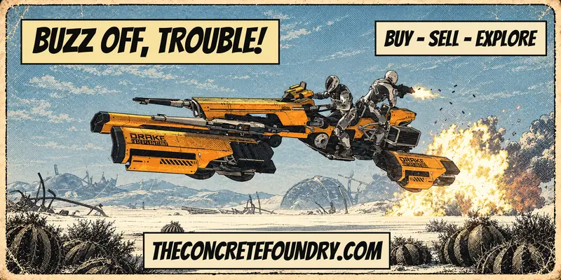 Poster illustration of the Dragonfly Yellowjacket
