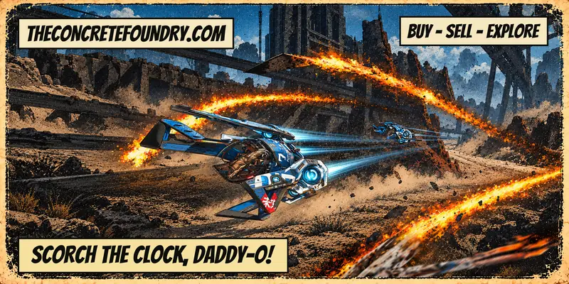 Poster illustration of the Fury LX