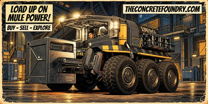 Poster illustration of the Mule
