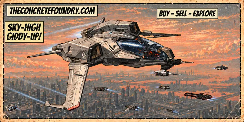 Poster illustration of the Mustang Alpha