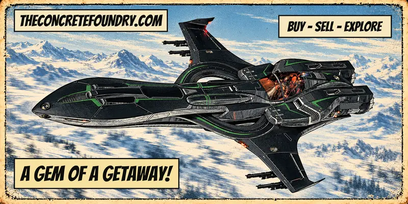 Poster illustration of the P-72 Archimedes Emerald