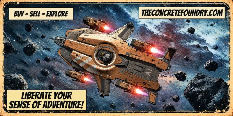 Poster illustration of the Valkyrie Liberator